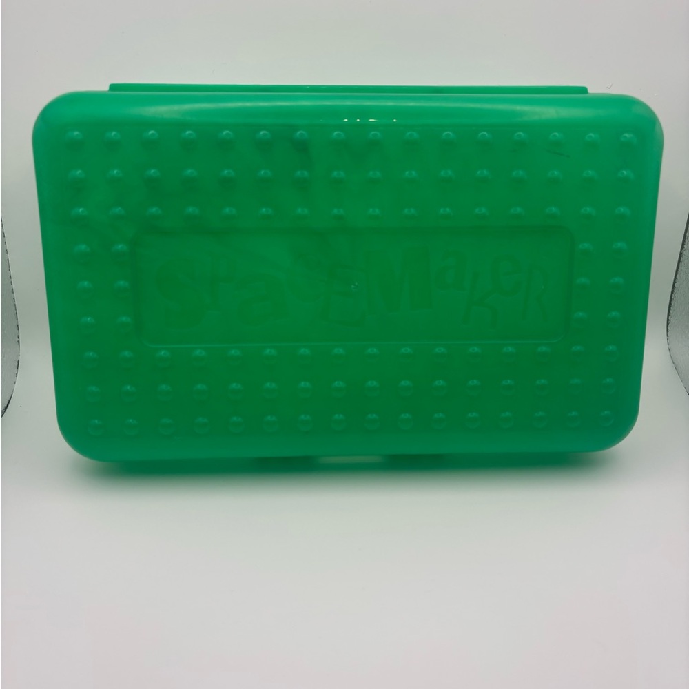Vintage Spacemaker green pencil box